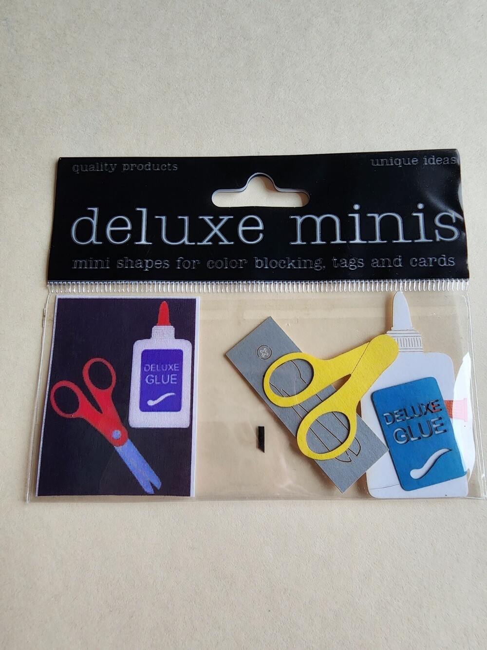 School Supplies Die Cut Laser Cut New - Deluxe Cuts - Scrapbooking - Retired #19